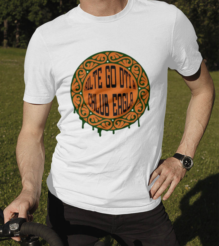 Failte Go Dti An Chlub Eagla Irish Welcome Celtic T-Shirt