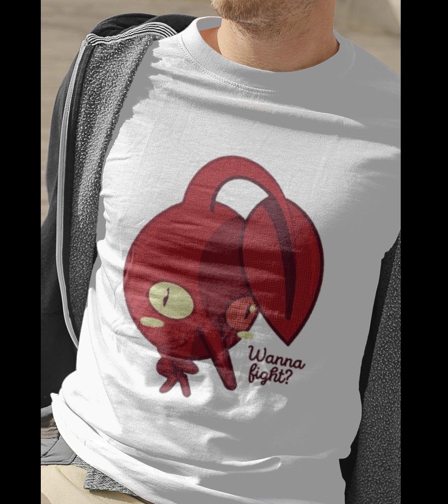 Red Pikmin Wanna Fight Video Game T-Shirt