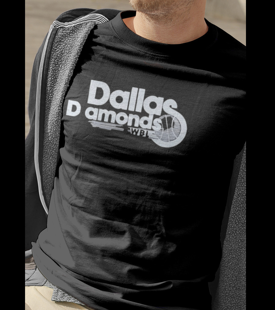 Dallas Diamonds Basketball Team WPBL 1978 T-Shirt