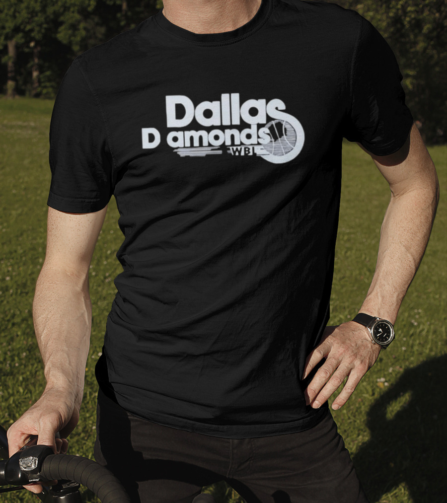 Dallas Diamonds Basketball Team WPBL 1978 T-Shirt