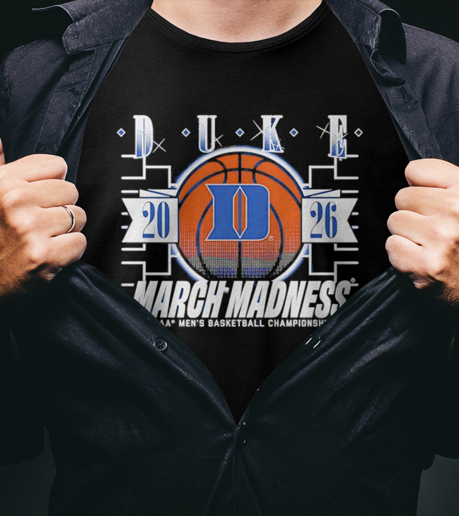 Duke Blue Devils NCAA 2026 MBB March Madness Basketball Tournament T-Shirt