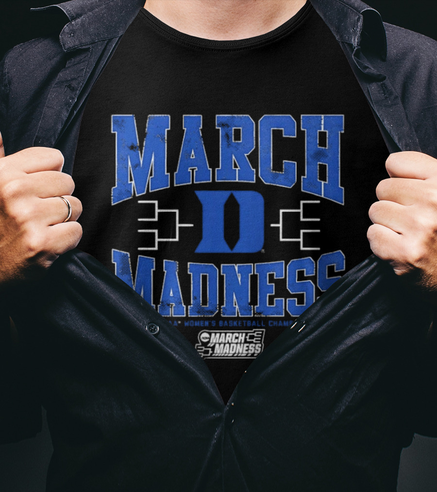 March Madness Duke Blue Devils 2026 NCAA Women's Basketball Championship T-Shirt