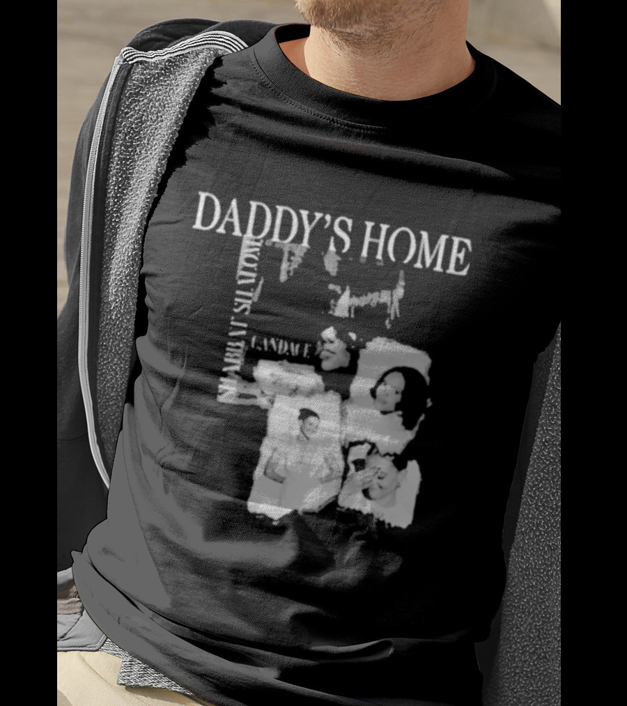 Daddy's Home Shabbat Shalom Family Moments T-Shirt