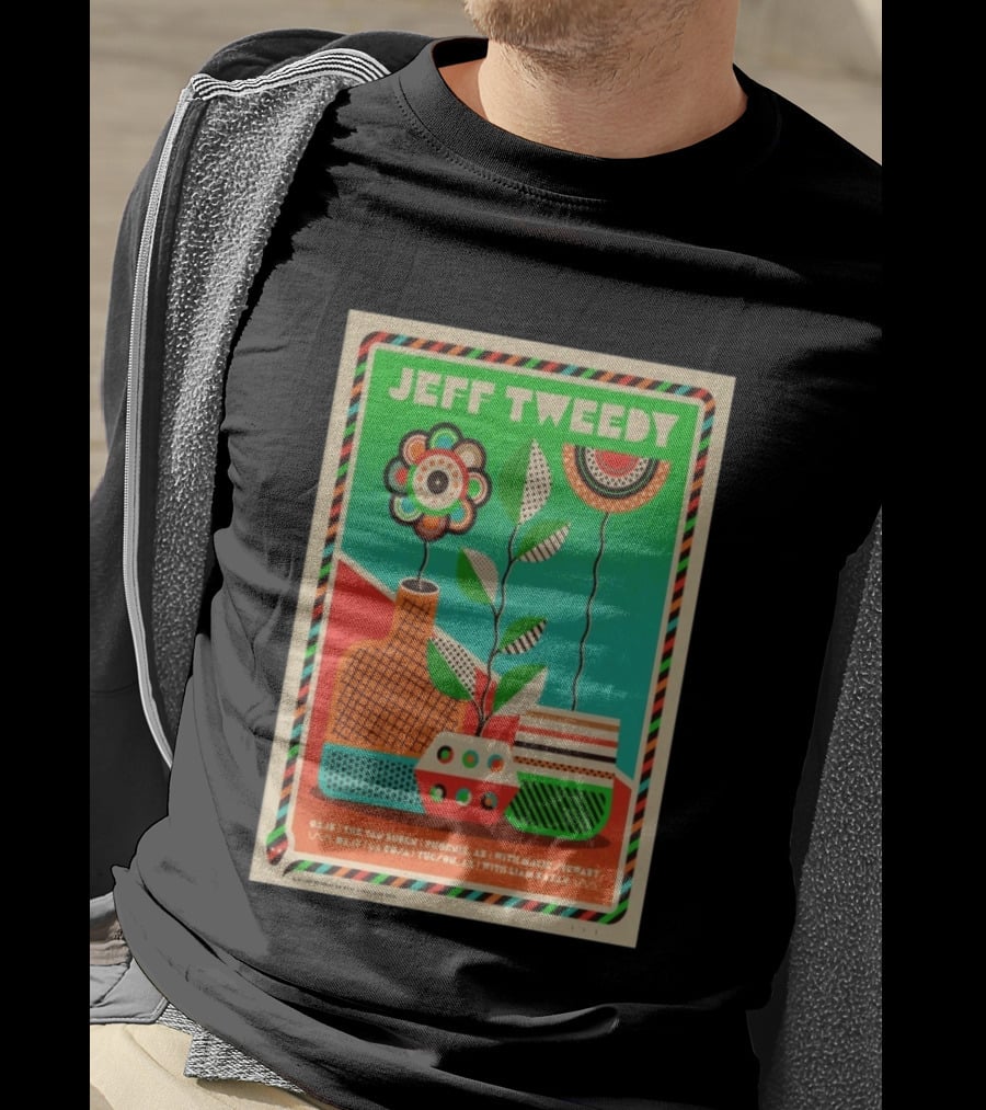 Jeff Tweedy La Rosa Tucson March 17 2026 With Liam Kazar T-Shirt