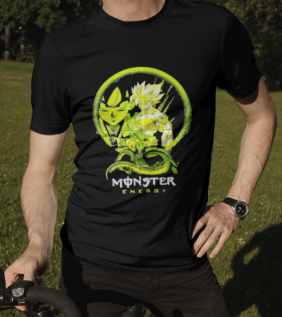 Songoku Dragon Ball Monster Energy Shenron Fusion T-Shirt