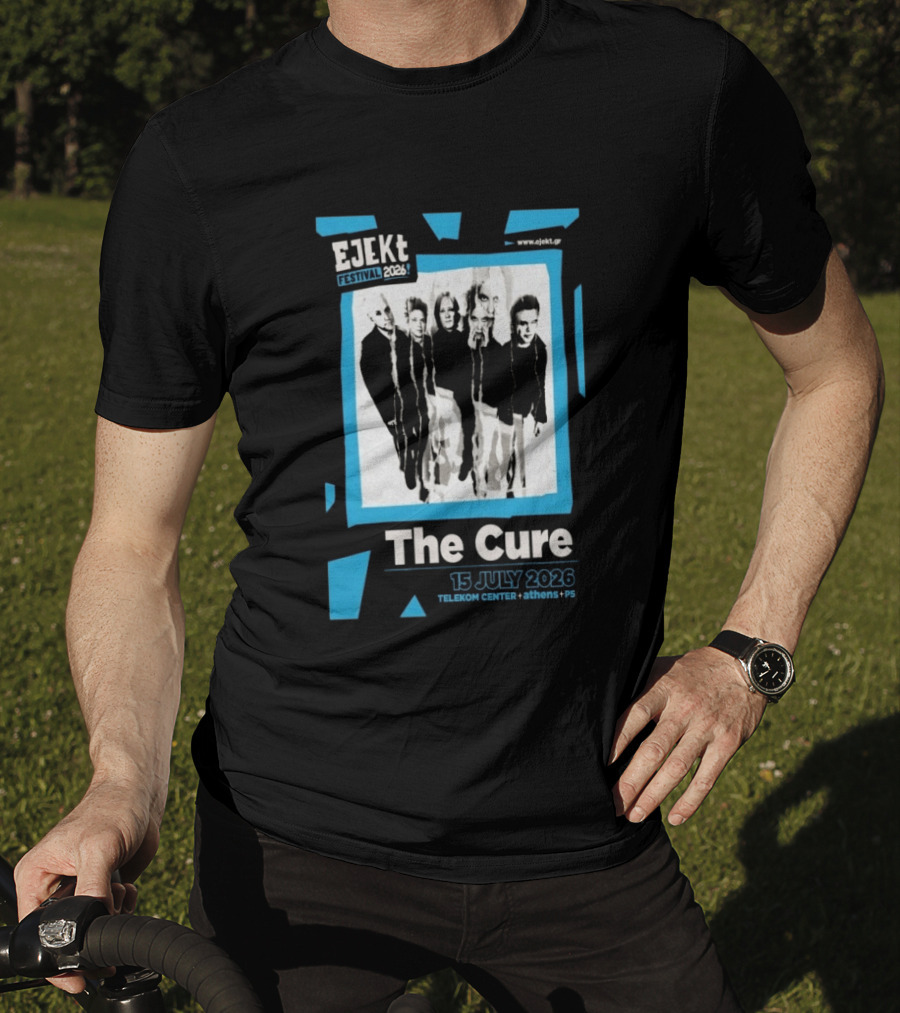 EJEKT Festival 2026 The Cure 15 July Telekom Center Athens T-Shirt