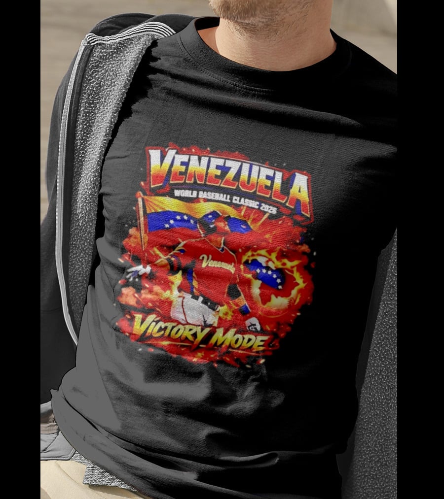 Venezuela World Baseball Classic 2026 Victory Mode T-Shirt