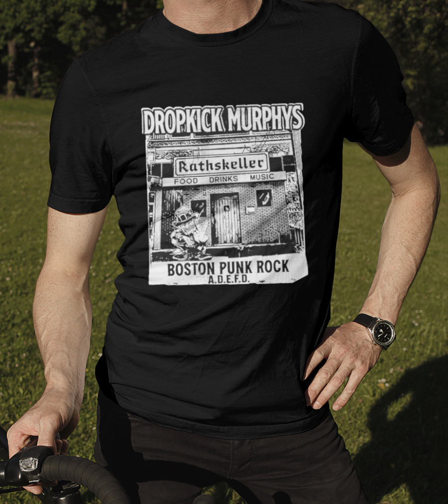 Dropkick Murphys Boston Punk Rock Rathskeller 96 A.D.E.F.D. T-Shirt