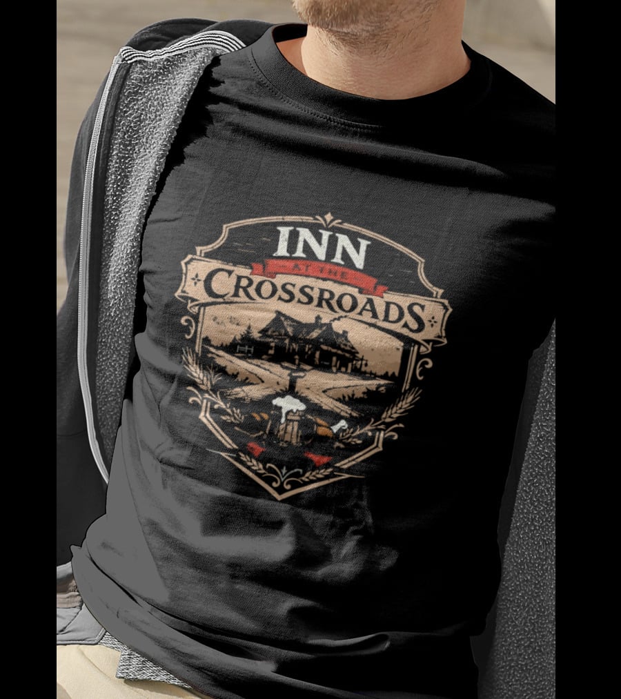 Inn At The Crossroads Vintage Rustic T-Shirt