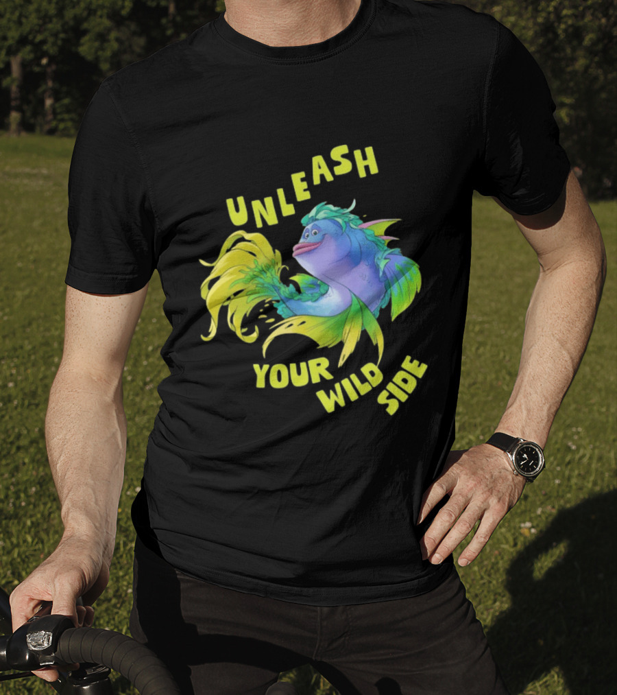 Unleash Your Wild Side Vibrant Fish Adventure T-Shirt