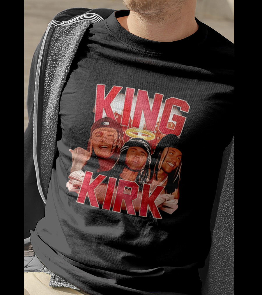 King Kirk Halo Three Expressions T-Shirt