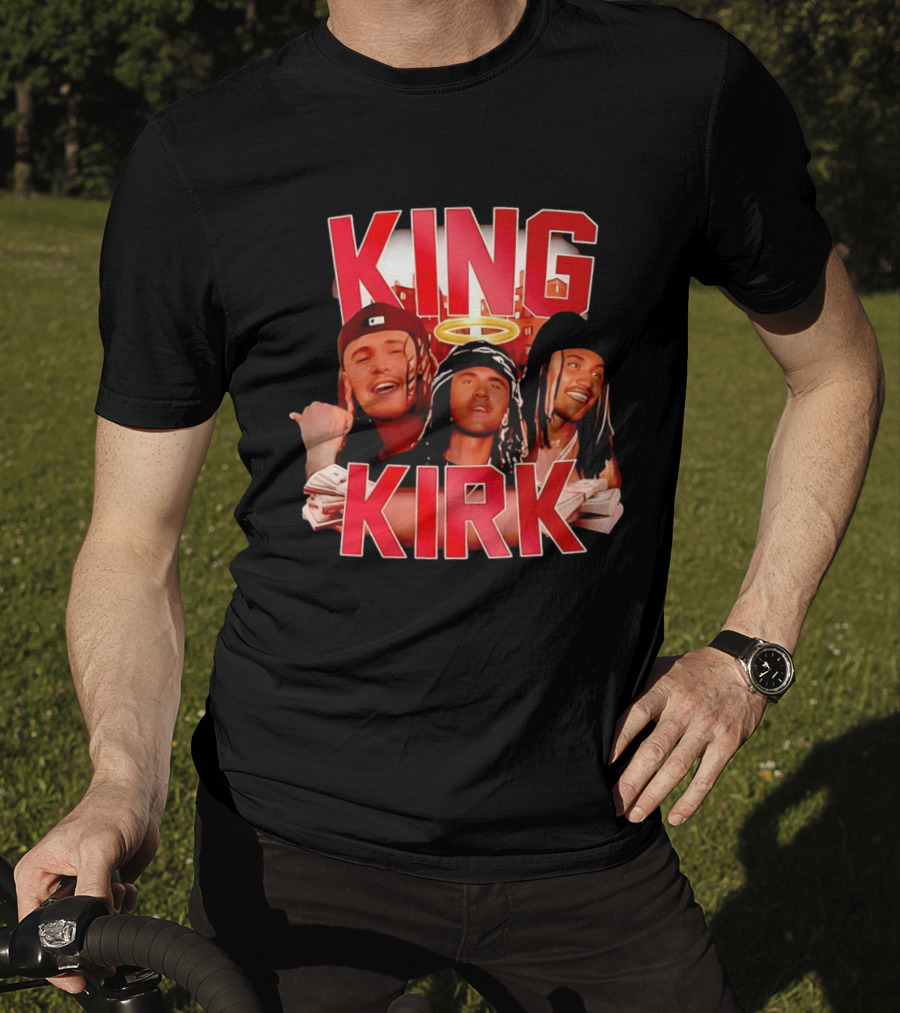 King Kirk Halo Three Expressions T-Shirt