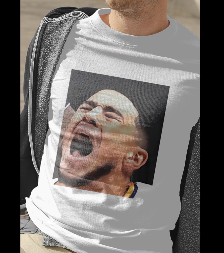 Phoenix Suns Devin Booker Big Face Basketball T-Shirt