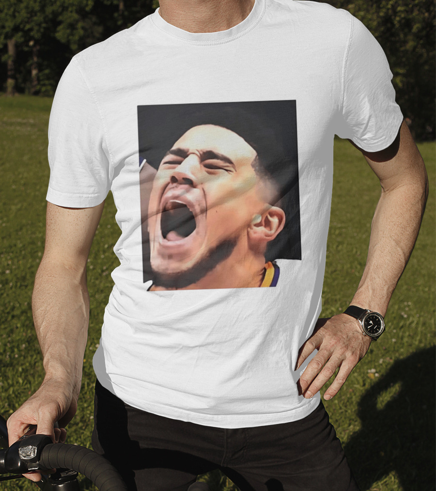Phoenix Suns Devin Booker Big Face Basketball T-Shirt