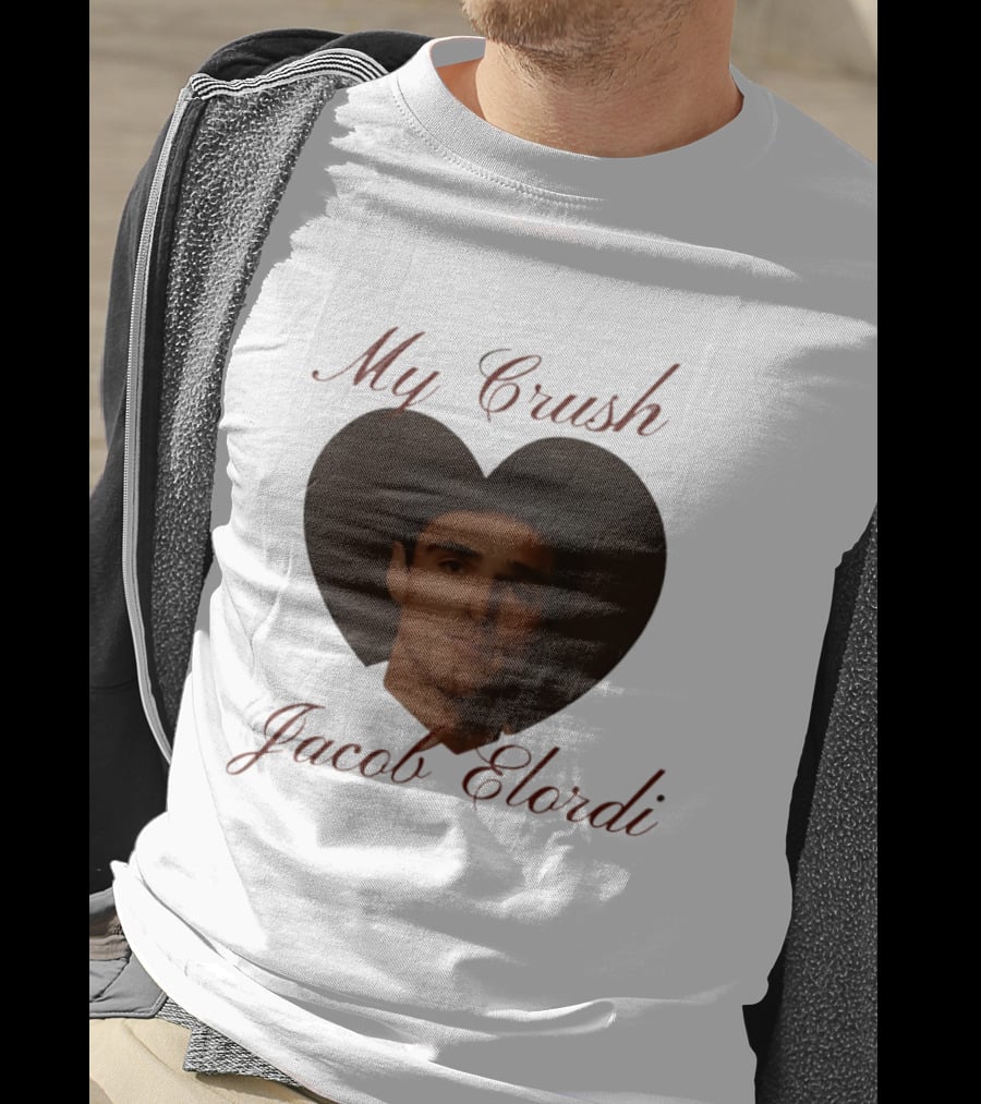 My Crush Jacob Elordi Heart T-Shirt