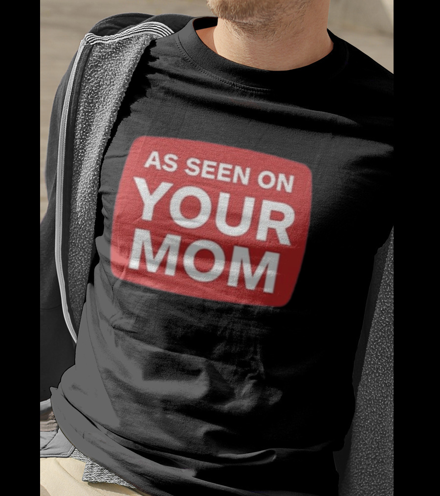 Adrianne Curry As Seen On Your Mom T-Shirt