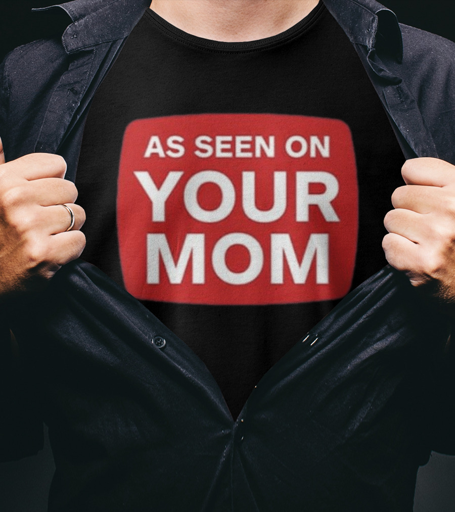 Adrianne Curry As Seen On Your Mom T-Shirt
