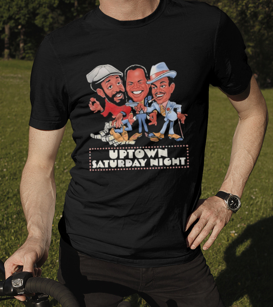 Uptown Saturday Night Caricature Preach Cochise Cooley High T-Shirt