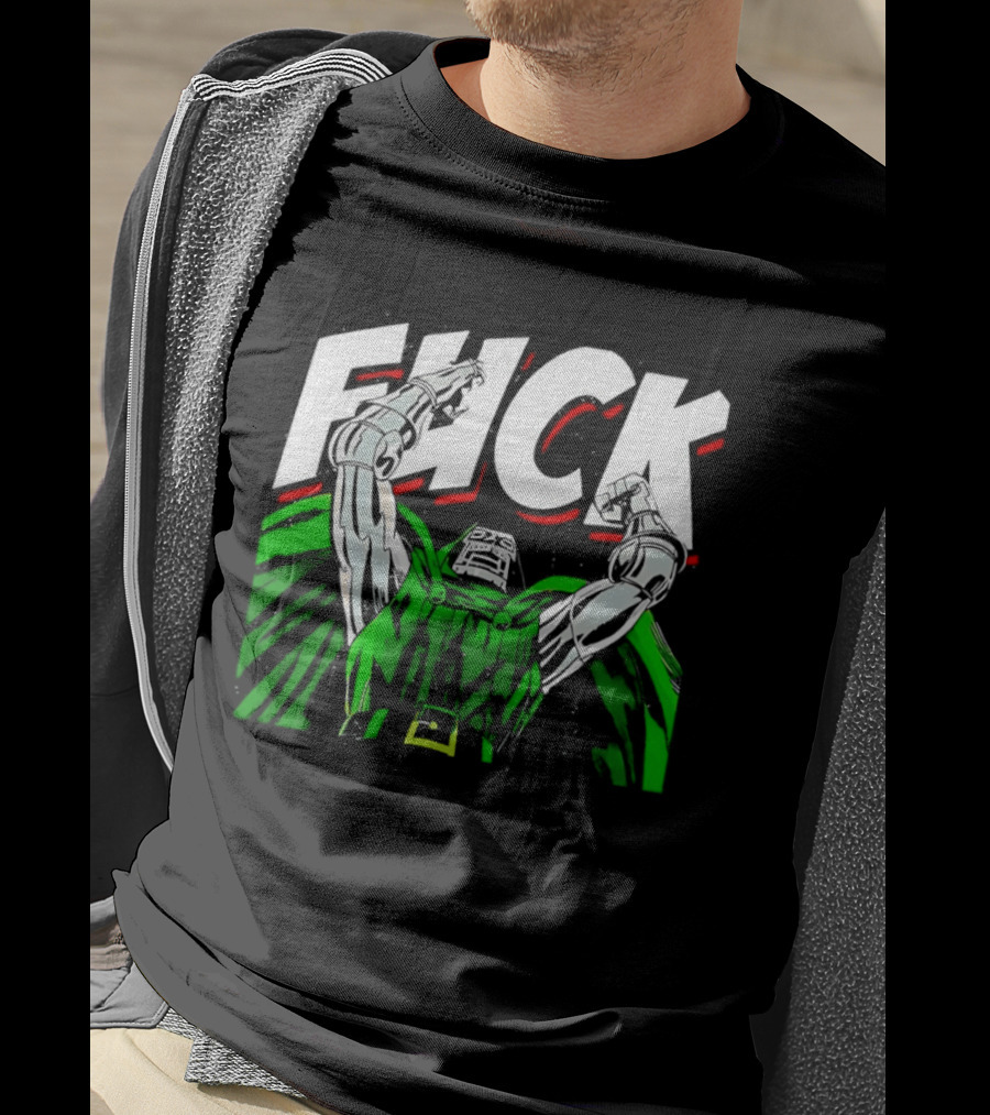 Doctor Doom Fuck Mavel Comics T-Shirt