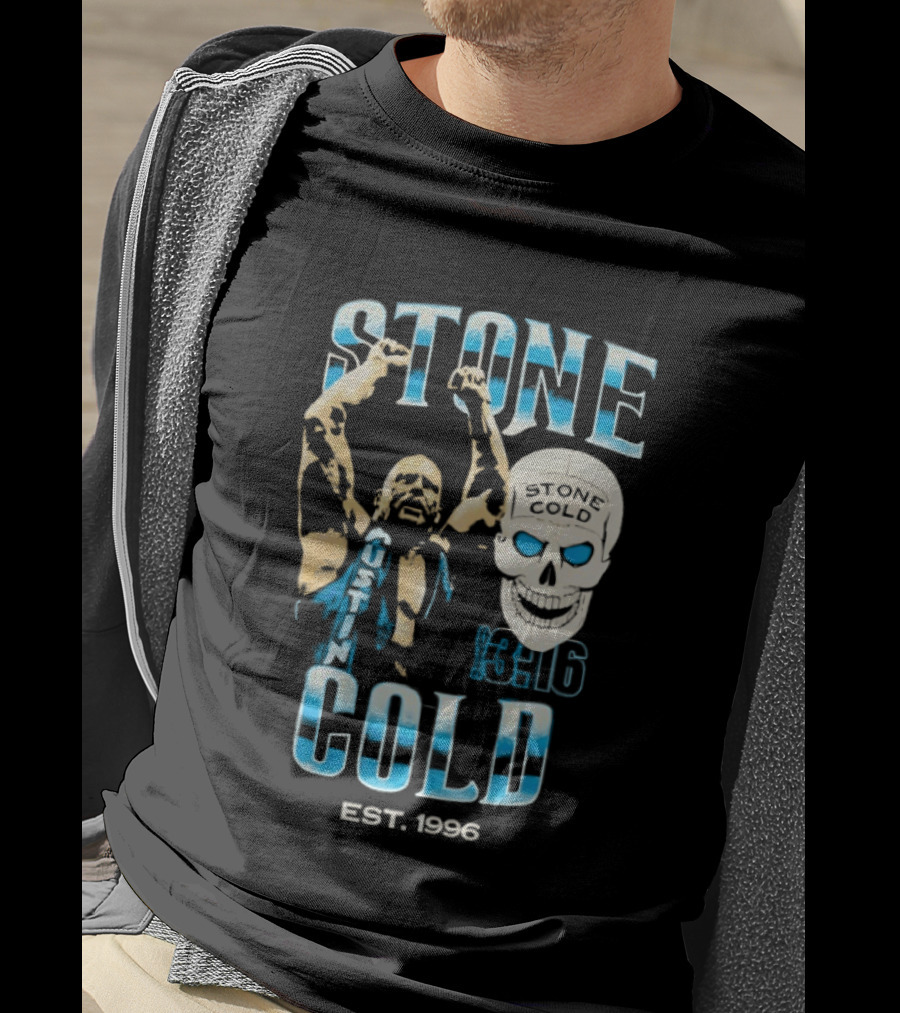 Stone Cold Steve Austin 3 16 Skull Est 1996 T-Shirt