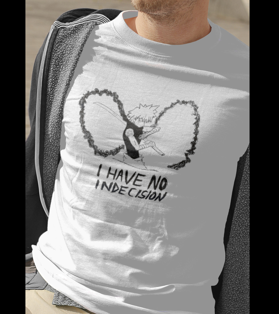 Black Star Ninja I Have No Indecision T-Shirt