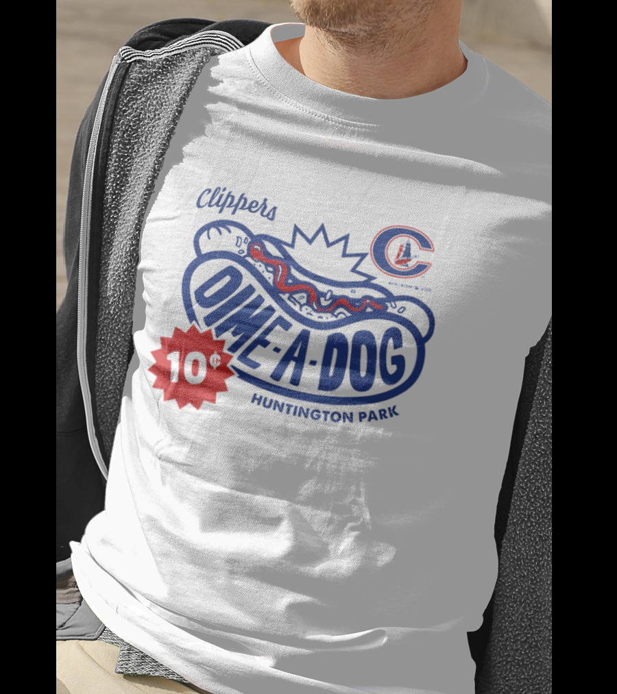 Clippers Dime A Dog 10¢ Huntington Park T-Shirt