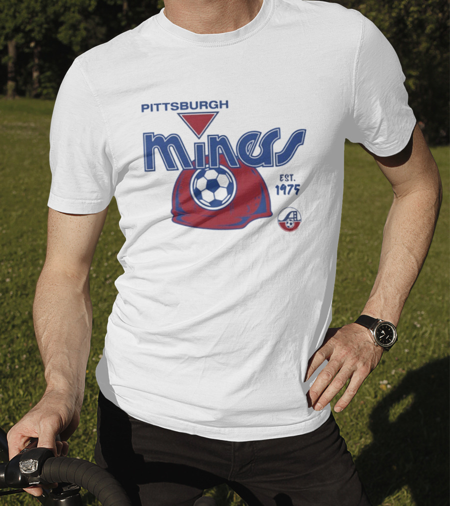 Pittsburgh Miners Soccer Est 1975 T-Shirt