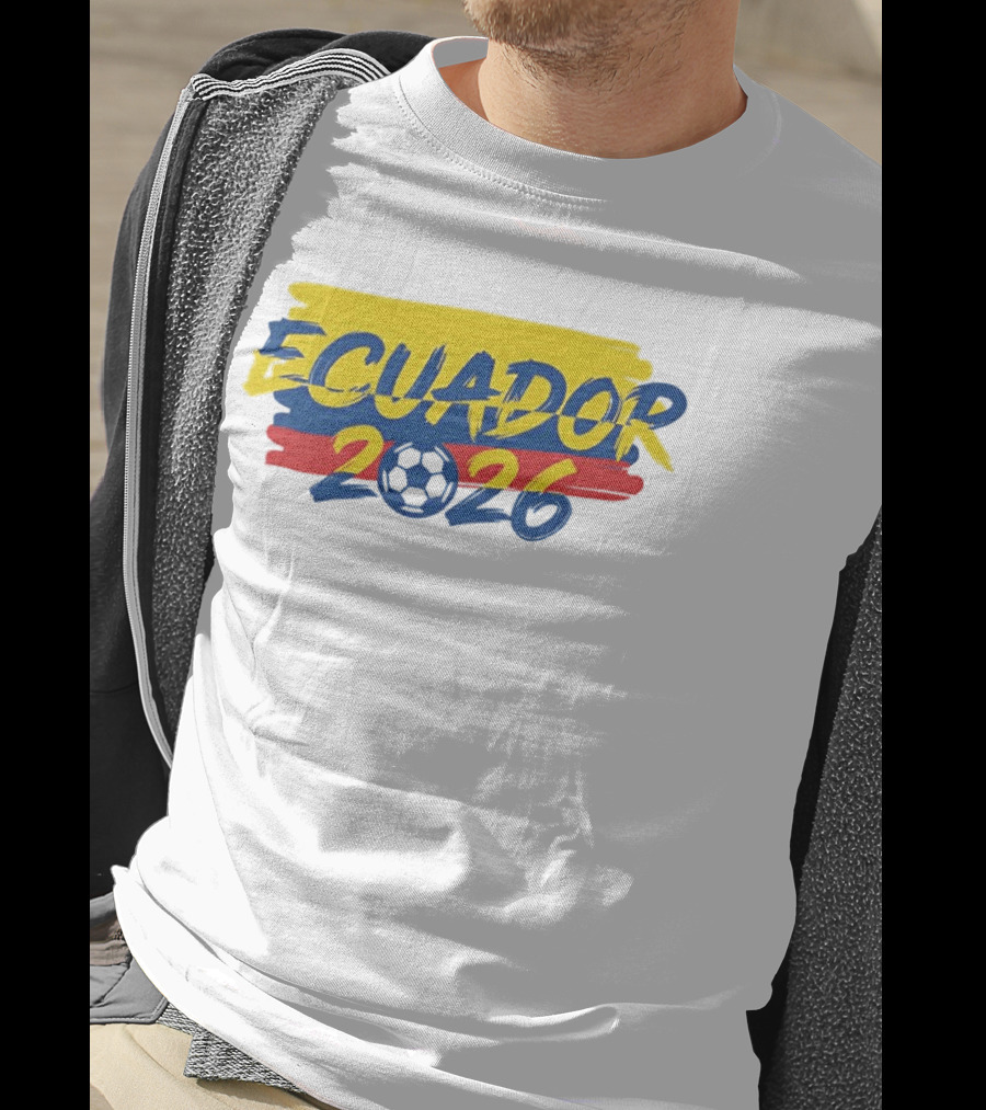 Ecuador 2026 Soccer Ball Ecuadorian National T-Shirt