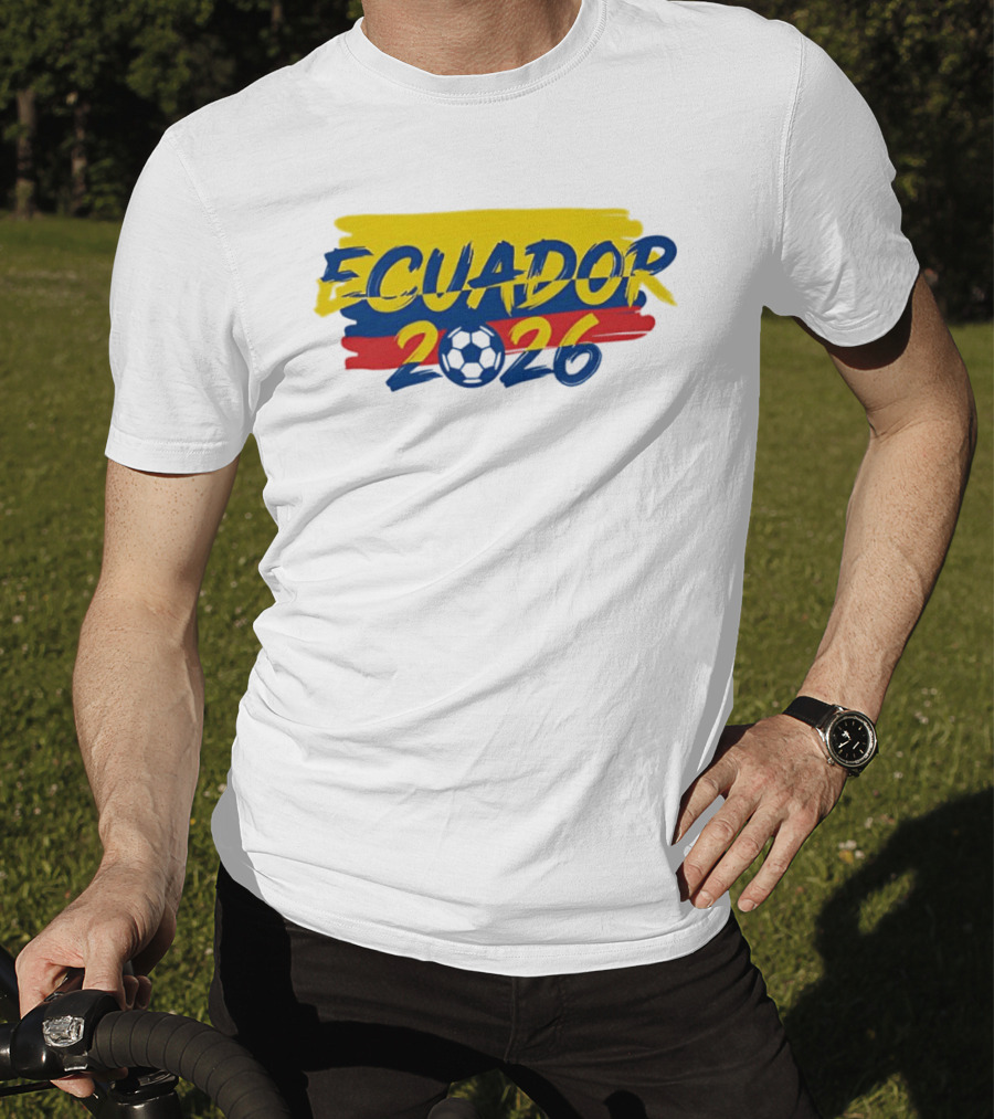 Ecuador 2026 Soccer Ball Ecuadorian National T-Shirt