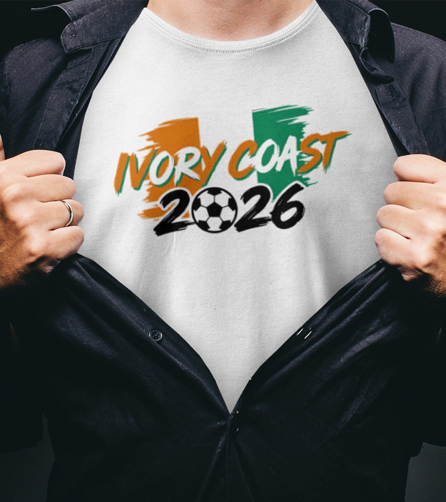 Ivory Coast 2026 Soccer Fan Gear T-Shirt