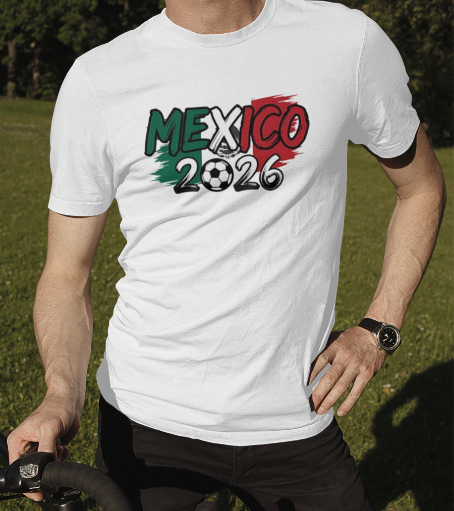 Mexico 2026 Soccer Fan Celebration National Team T-Shirt