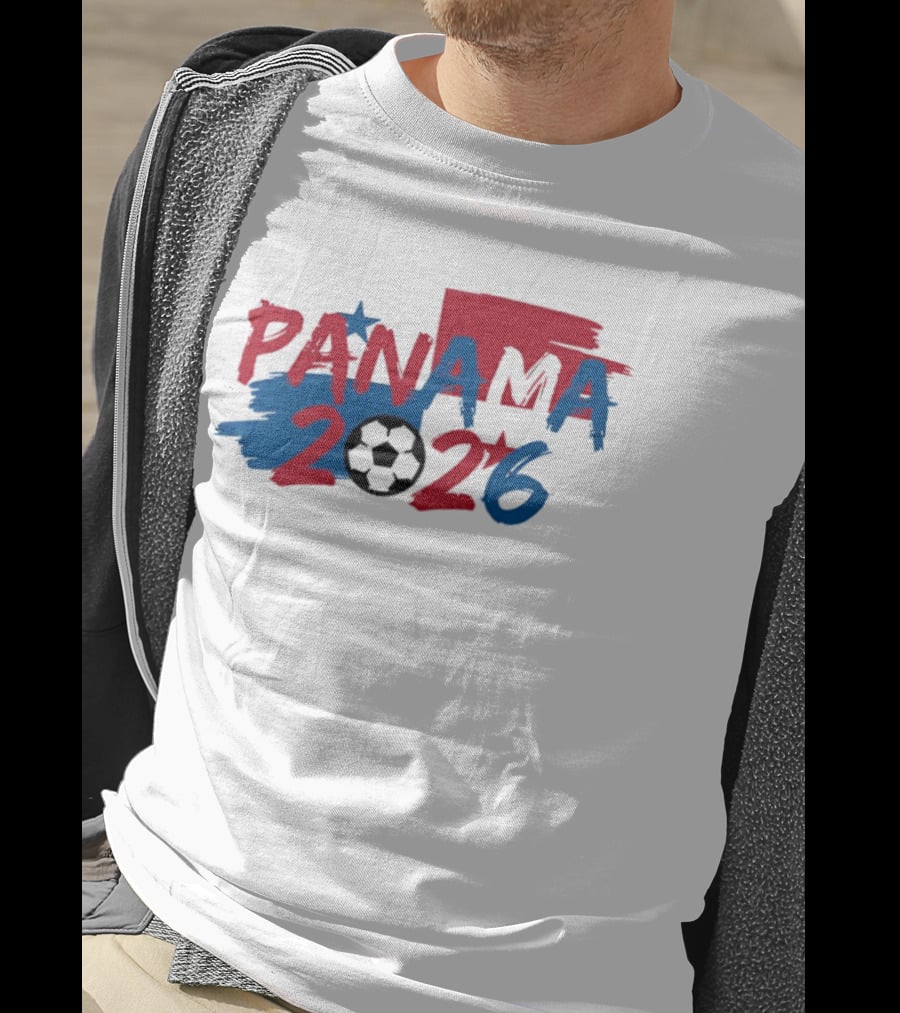 Panama 2026 Soccer Team World Cup Soccer Ball T-Shirt
