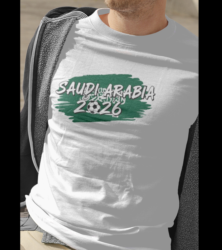Saudi Arabia 2026 Soccerball T-Shirt