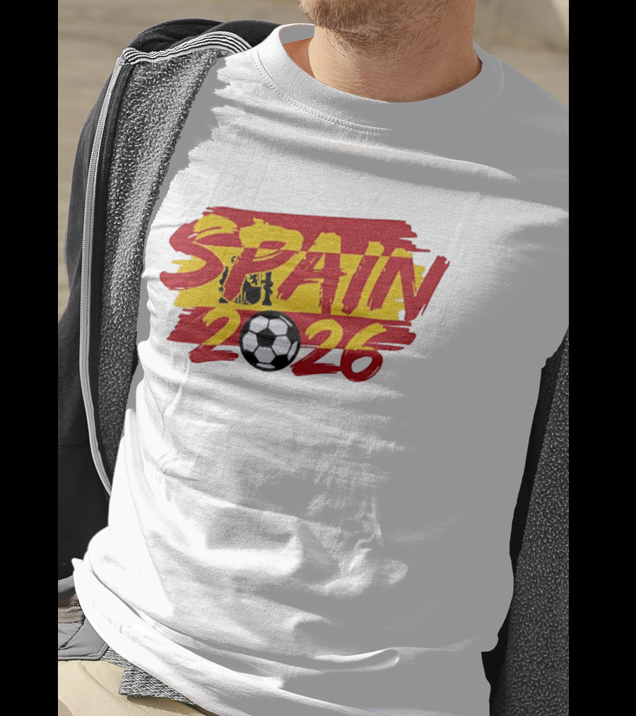 Spain 2026 World Cup Soccer Football Team T-Shirt
