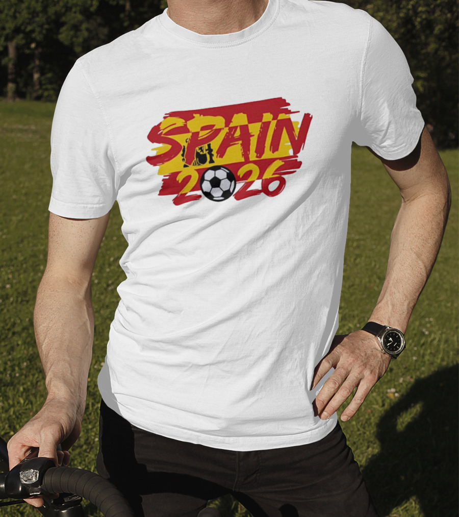 Spain 2026 World Cup Soccer Football Team T-Shirt
