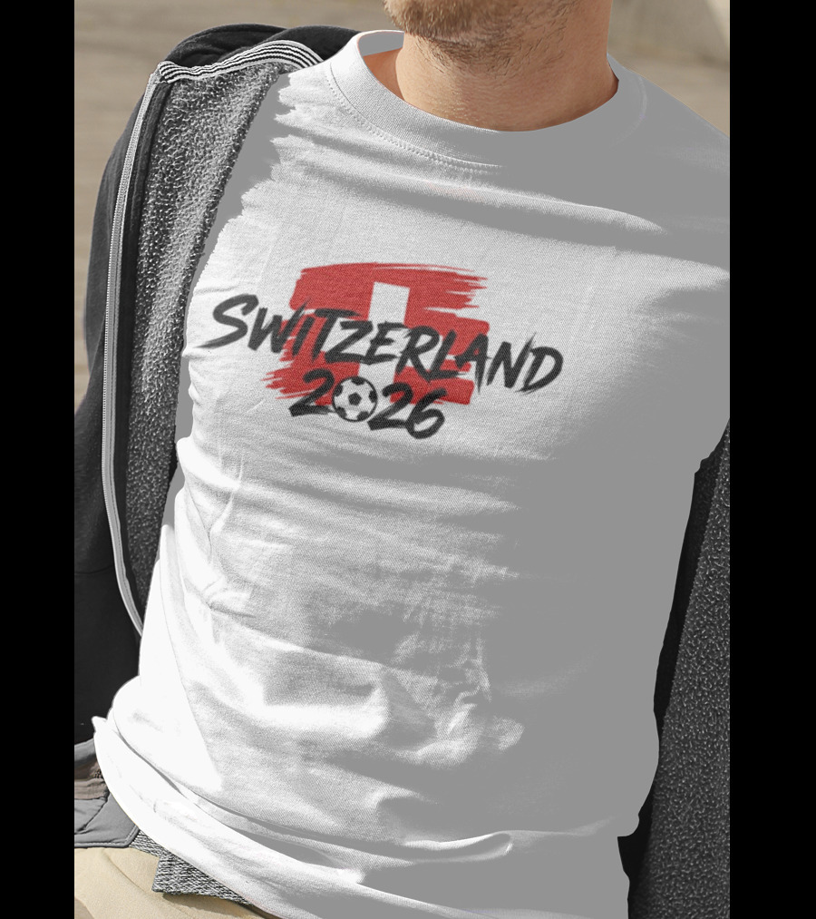 Switzerland 2026 Football World Cup Team Soccer T-Shirt