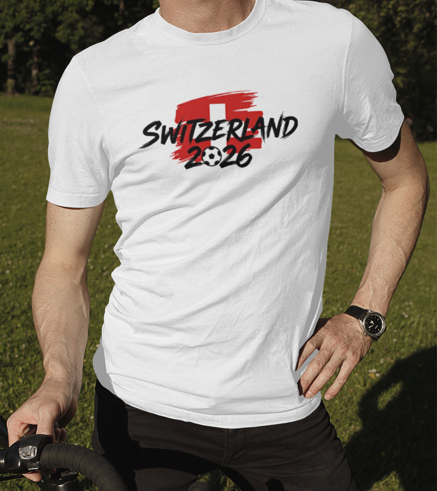 Switzerland 2026 Football World Cup Team Soccer T-Shirt