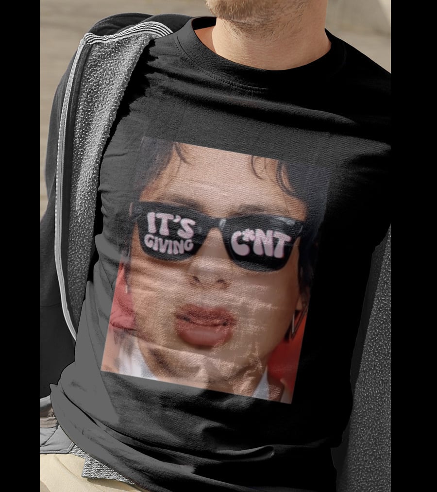 Hudson Williams It's Giving C*nt Sunglasses T-Shirt