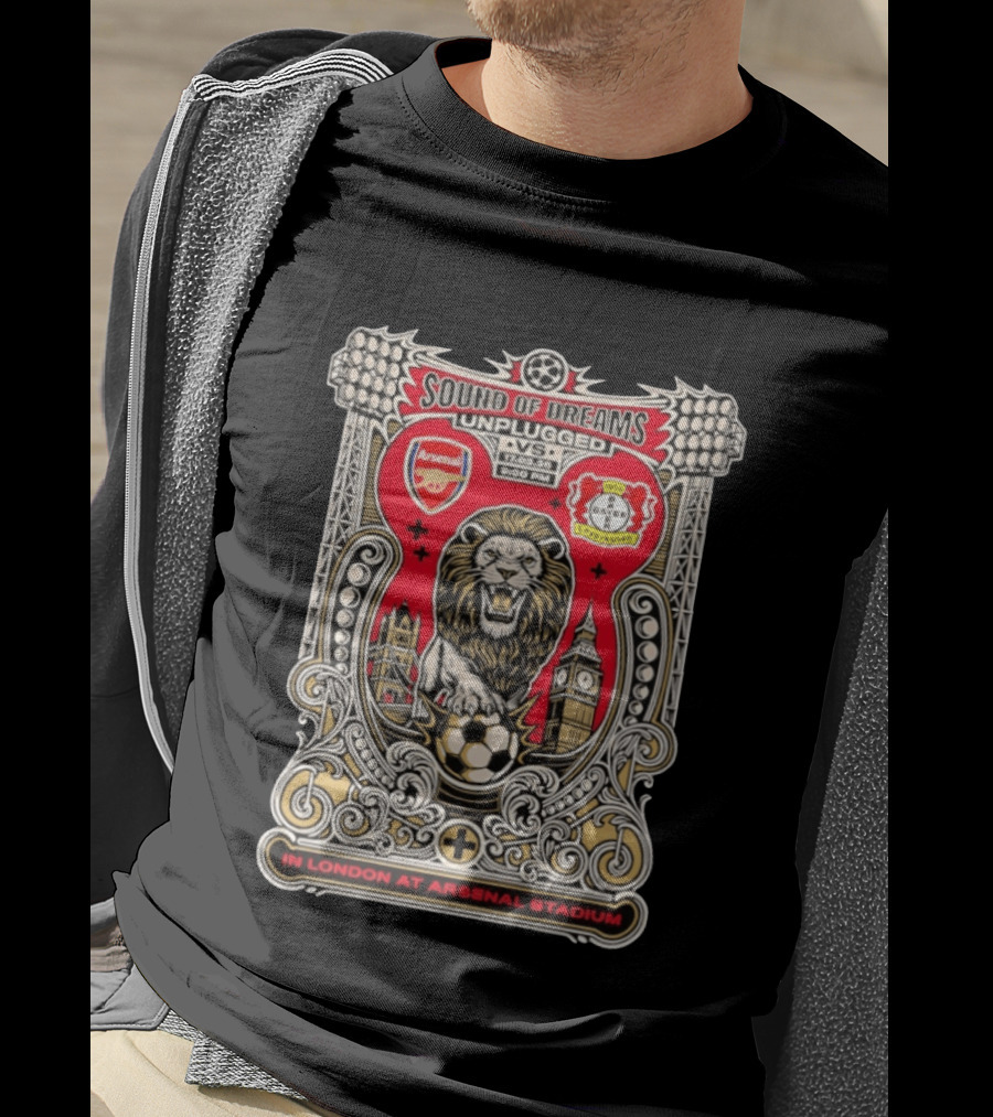 Sound Of Dreams Unplugged Arsenal Bayer Leverkusen Lion London Stadium 17.09.23 T-Shirt