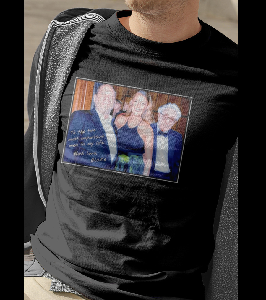 To The Two Most Important Men In My Life With Love Blake T-Shirt
