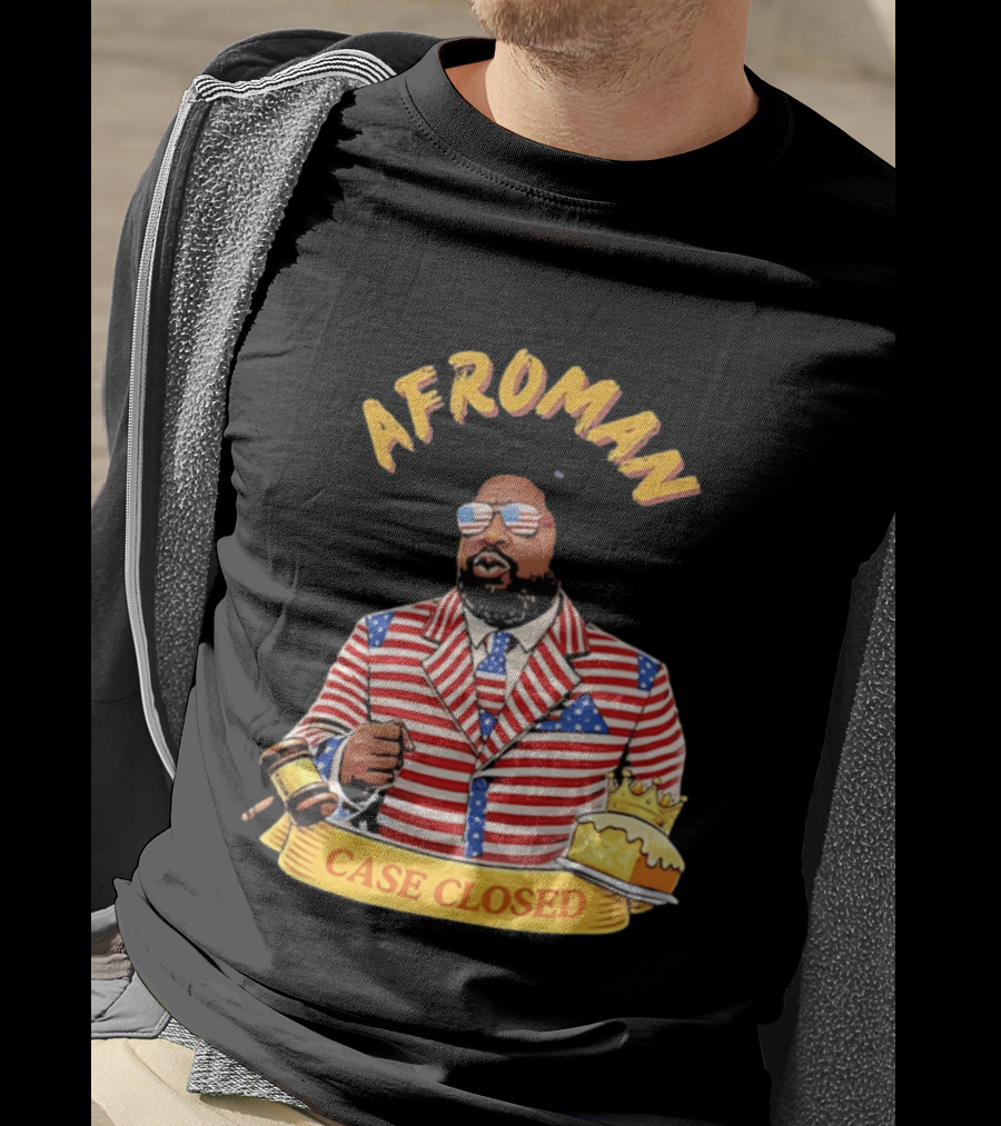 Afroman Case Closed Patriotic Suit Lemon Pound Cake Free Speech T-Shirt