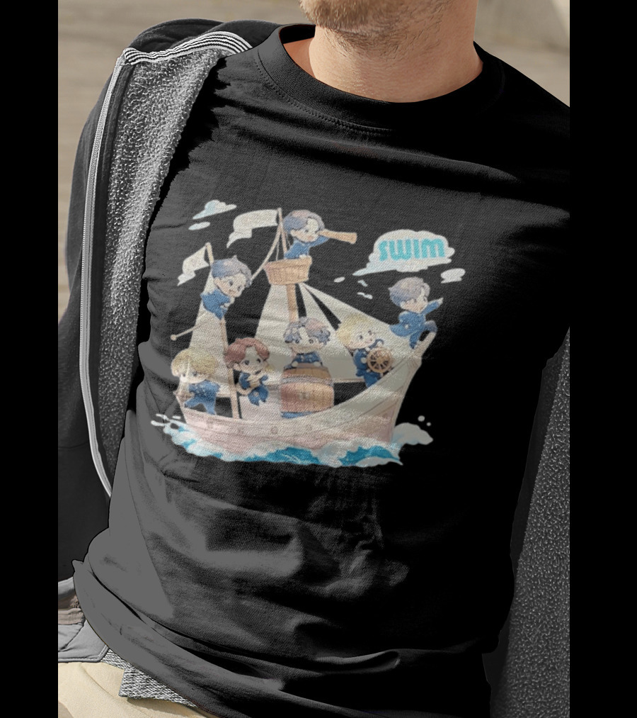 BTS Arirang World Tour Swim Track Sailboat Adventure T-Shirt