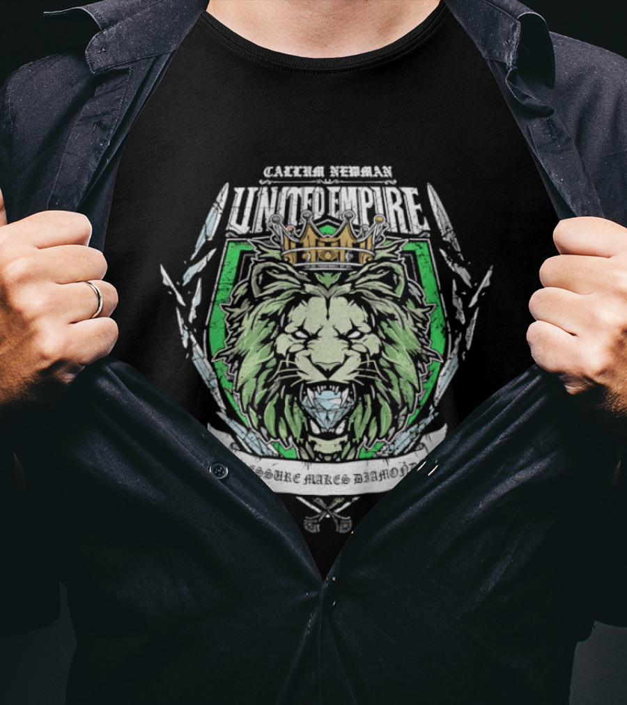 Callum Newman Untouchable Lion Crown Power T-Shirt