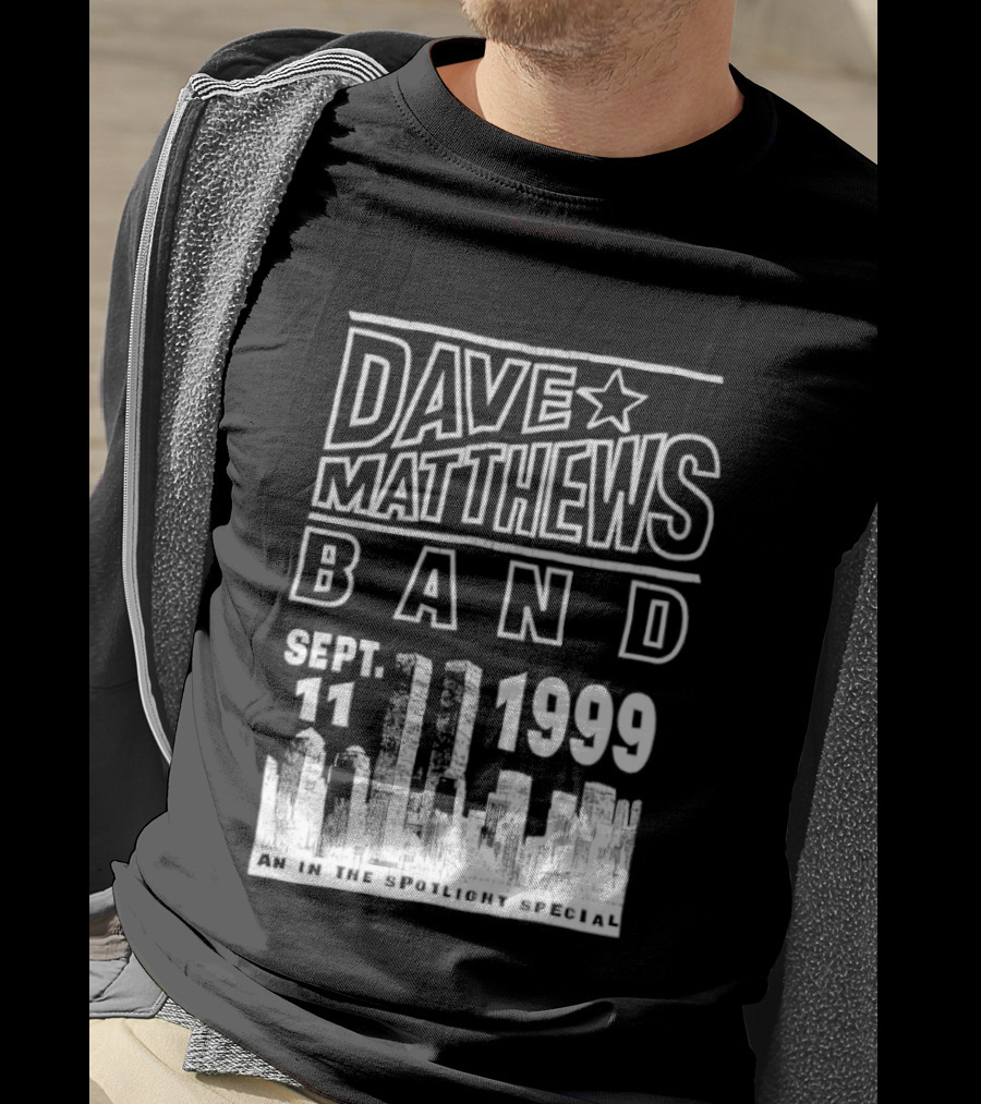 Dave Matthews Band Sept 11 1999 An In The Spotlight Special T-Shirt