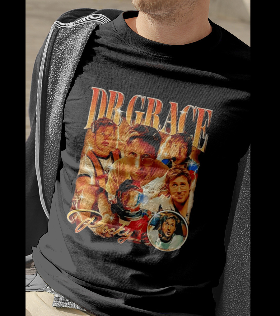 Dr Grace Rocky Ryan Gosling Space Adventure T-Shirt