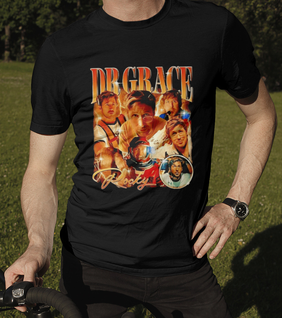 Dr Grace Rocky Ryan Gosling Space Adventure T-Shirt