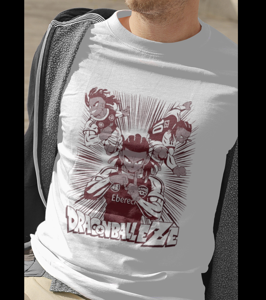 Dragon Ball Z Eberechi Eze Arsenal Player Fusion T-Shirt