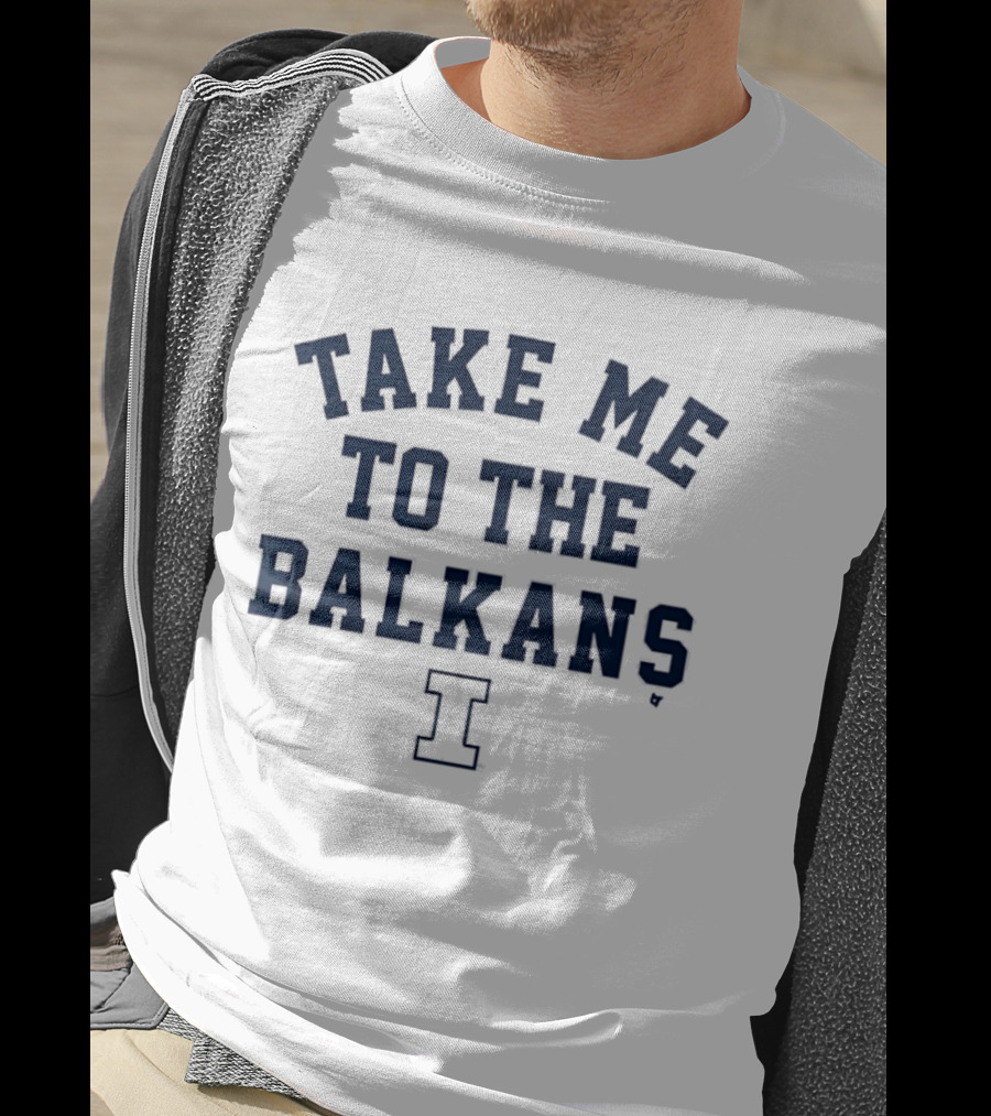 Illinois Fighting Illini Basketball Balkan Adventure T-Shirt