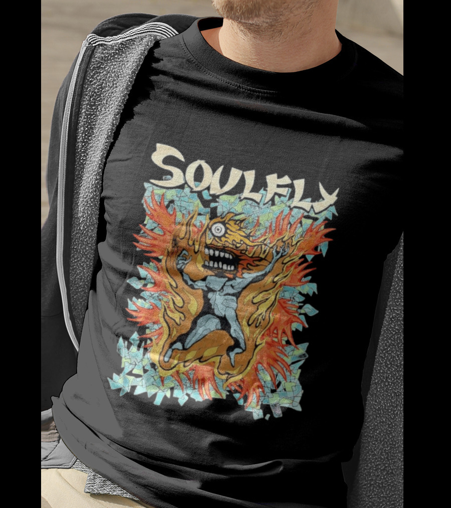 Soufly Gor Gor Strikes Back Tour 2026 Storm The Gates Fire Figure T-Shirt