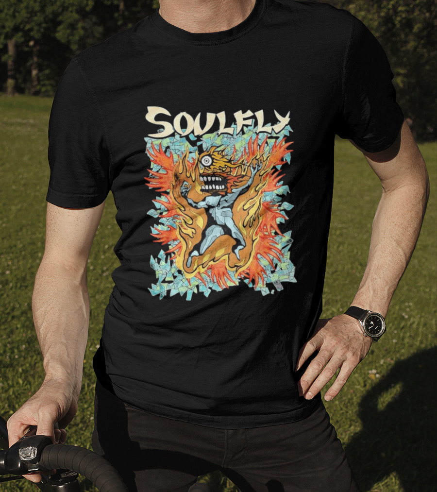 Soufly Gor Gor Strikes Back Tour 2026 Storm The Gates Fire Figure T-Shirt